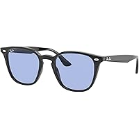 Amazon.com: Ray-Ban RB4259F Low Bridge Fit Round Sunglasses